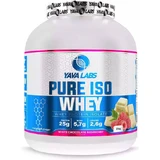 Yava Labs Pure Iso Whey Сывороточный протеин со вкусом белого шоколада с малиной 2 кг