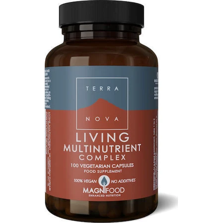TerraNova Living Multinutrient Energy Multivitamin Complex 900mg 100 растительных капсул: цены и характеристики