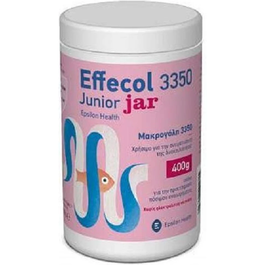 Epsilon Health Effecol 3350 Junior Jar Специальная пищевая добавка 400 гр.: цены и характеристики