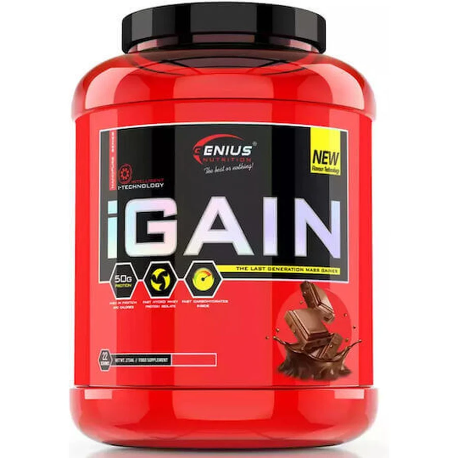 Genius Nutrition iGain зі смаком шоколаду 2,75 кг: ціни та характеристики