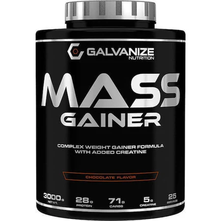 Galvanize Nutrition Mass Gainer Vanilla с креатином и ванильным вкусом 3 кг: цены и характеристики