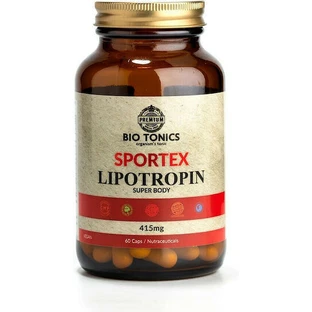 Біо тонік Sportex Ліпотропін 415 мг для схуднення добавка для схуднення 60 рослинних капсул