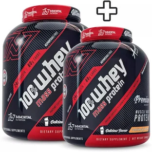 Immortal Nutrition 100% Whey Mass Protein 100% Whey Mass Protein Сироватковий протеїн зі смаком печива та вершків 2х3кг