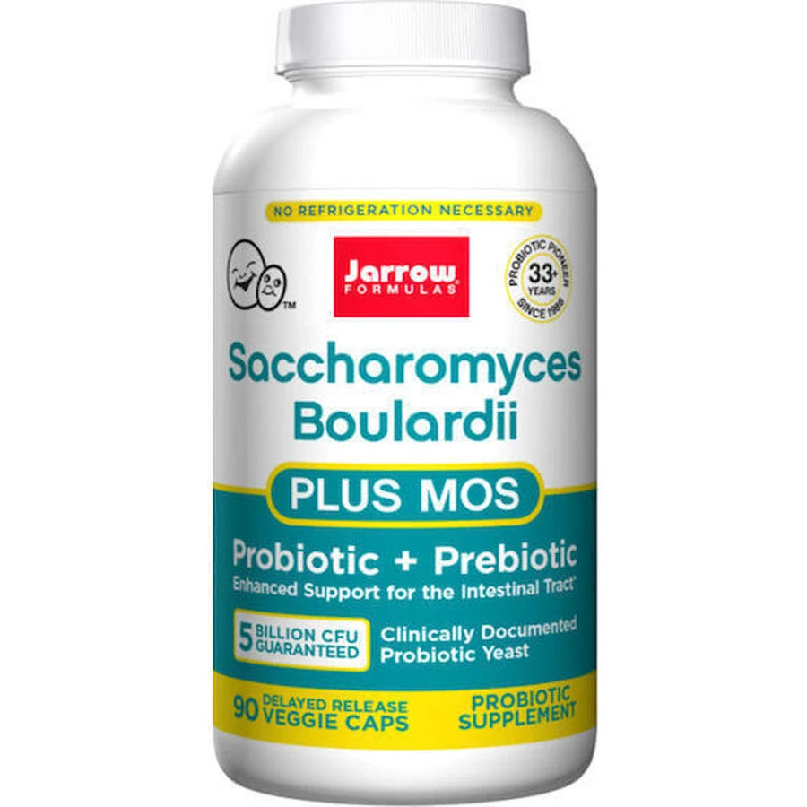 Jarrow Formulas Saccharomyces Boulardii Plus MOS Пробіотик 5 трильйонів КУО: ціни та характеристики