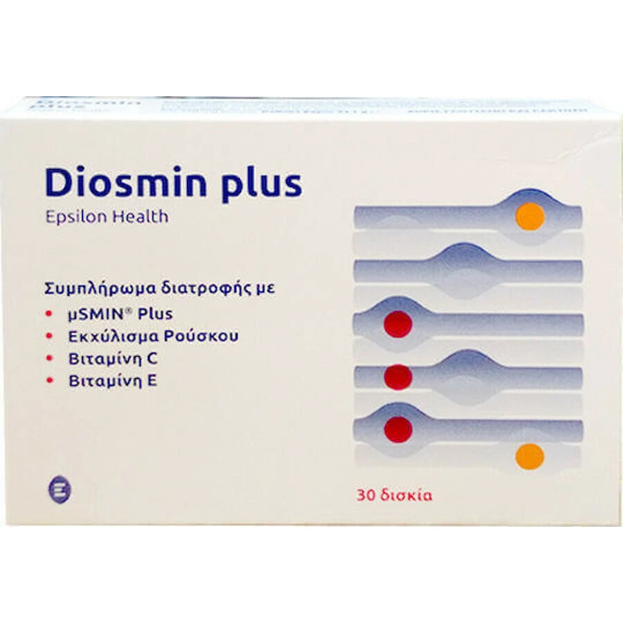 Спеціальна дієтична добавка Epsilon Health Діосмін Плюс 30 табл.: ціни та характеристики
