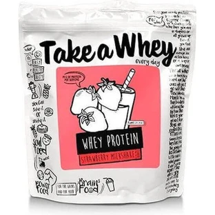 Take a Whey Сывороточный протеин со вкусом клубники 908 гр.