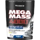 Weider Mega Mass 4000 с креатином и ванильным вкусом 4 кг