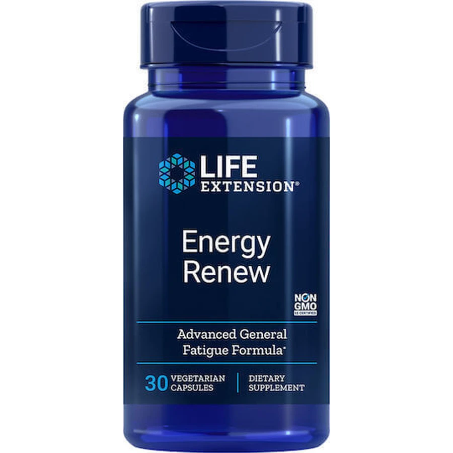 Life Extension Energy Renew Special Dietary Supplement 30 растительных капсул: цены и характеристики