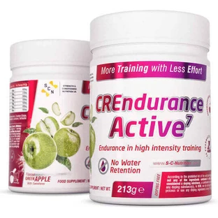 SCN CREndurance Active 7 Креатиновий мікс Green Apple 213гр