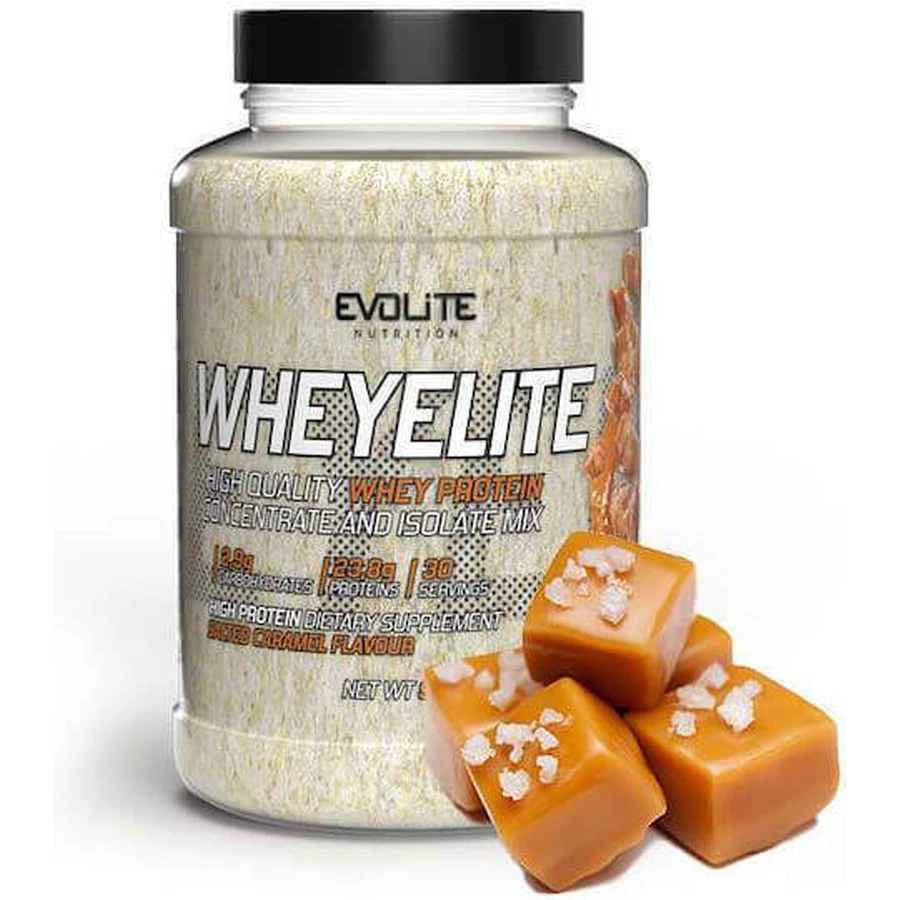 Evolite Whey Сывороточный протеин Elite Whey Protein со вкусом соленой карамели 900 гр.: цены и характеристики