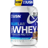 USN BlueLab 100% Whey Protein Преміальний сироватковий протеїн зі смаком шоколадної карамелі 2 кг