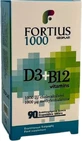 Geoplan Nutraceuticals Фортіус D3 + вітамін B12 для зміцнення імунної системи та здоров'я яєць 1000iu 1000мг 90 таблеток