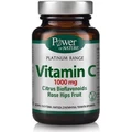Power Of Nature Platinum Range Вітамін С Вітамін С Цитрусові біофлавоноїди Плоди шипшини для зміцнення імунної системи, шкіри та антиоксидантної дії 1000 мг 30 таблеток