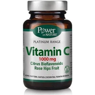 Power Of Nature Platinum Range Vitamin C Витамин C Цитрусовые биофлавоноиды плодов шиповника для укрепления иммунной системы, кожи и антиоксидантного действия 1000 мг 30 таблеток