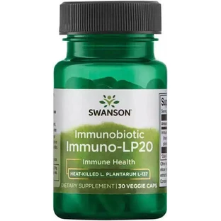 Імунобіотик Swanson Immunobiotic Immuno-LP20 Імунна добавка для підвищення імунітету 30 рослинних капсул