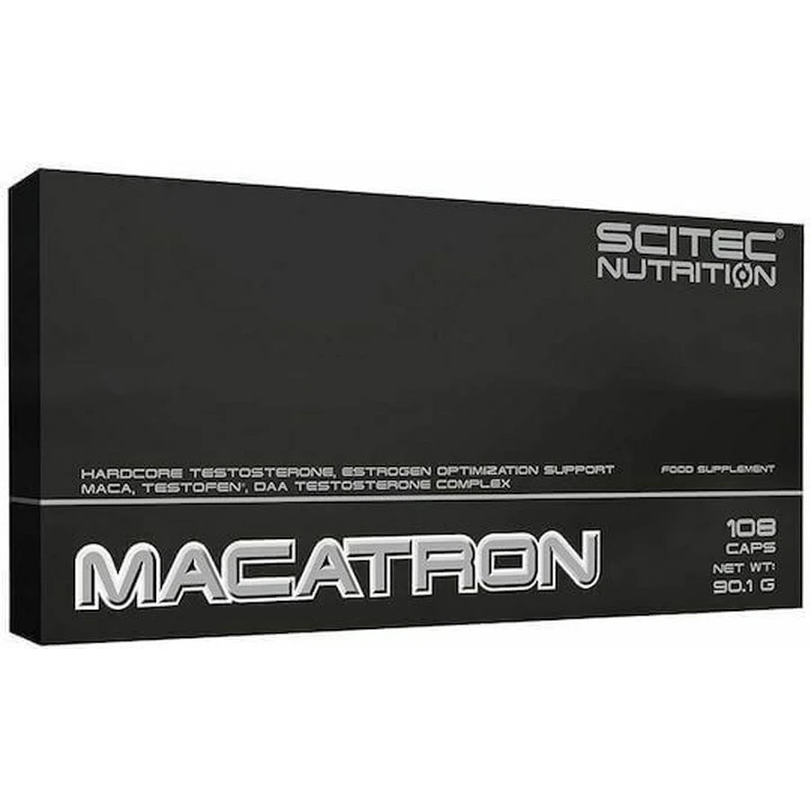 Scitec Nutrition Macatron Добавка для підвищення лібідо та тестостерону 108 капсул: ціни та характеристики