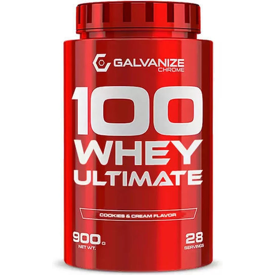 Galvanize Nutrition Chrome 100 Whey Сироватковий протеїн з екстрасироваткою зі смаком печива та вершків 900гр: ціни та характеристики