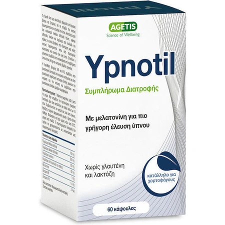 Agetis Ypnotil Sleep Supplement 60 caps: цены и характеристики