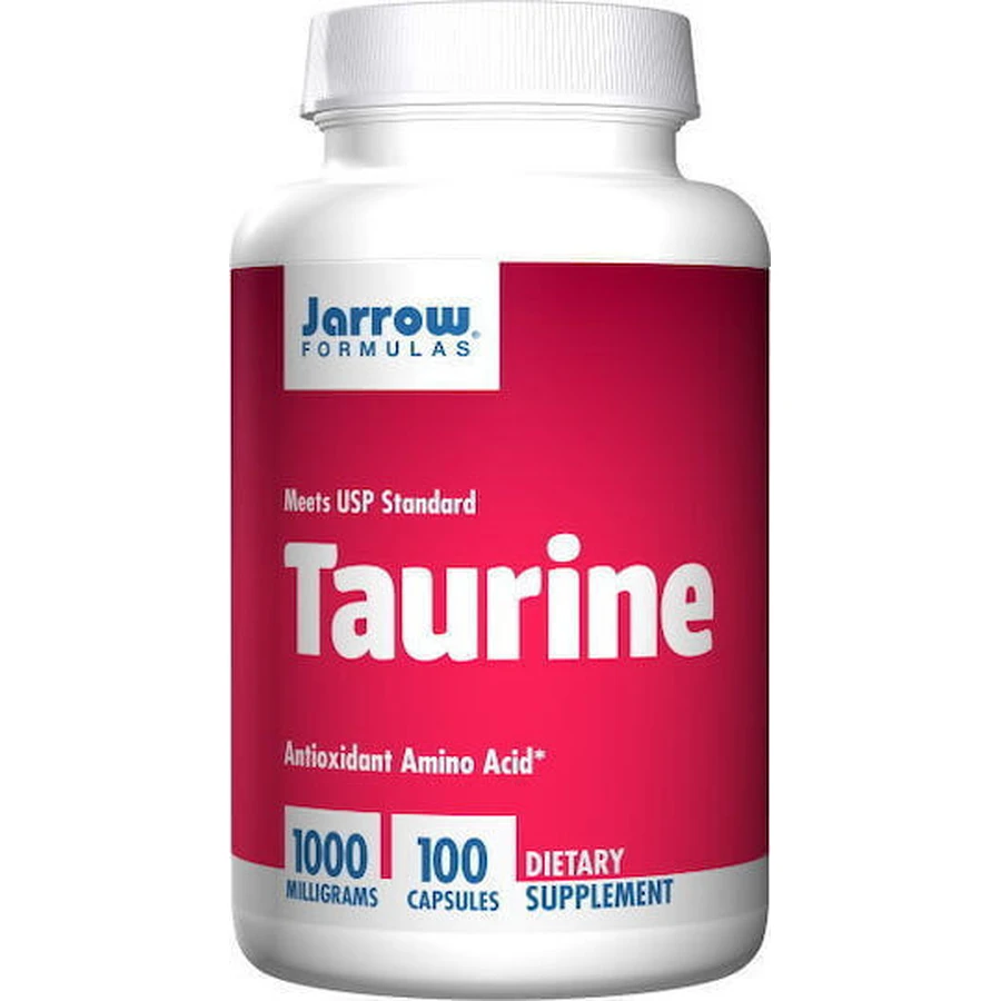 Jarrow Formulas Таурин 1000 мг 100 капсул без смаку: ціни та характеристики
