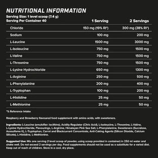 XTend EAAs + электролиты 100 мг 300 гр 40 порций Яблоко и малина