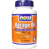 Now Foods Borage Oil Concentrated GLA Borage Seed Oil 1000mg 60 softgels Unflavoured
