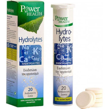 Power Health Hydrolytes Лимон 20 еф 20 скибочок: ціни та характеристики
