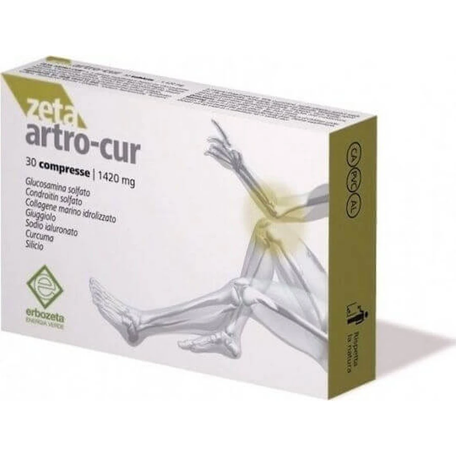 Erbozeta Zeta Arthro-Cur Joint & Bone Health Supplement 30 tabs: цены и характеристики