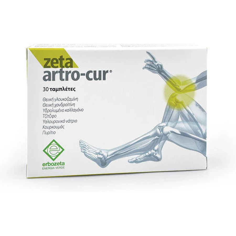 Erbozeta Zeta Arthro-Cur Joint & Bone Health Supplement 30 tabs: цены и характеристики