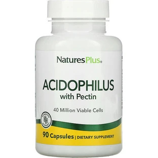 Nature's Plus Ацидофільний пробіотик 100 мг з пектином 90 капс.