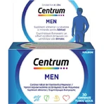 Полівітамінний комплекс Centrum Men, спеціально створений для чоловіків для зміцнення енергії та імунітету 30 таблеток: ціни та характеристики