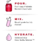 Зволожуюча суміш Biosteel Blue Raspberry 315гр