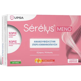 Спеціальна дієтична добавка UPSA Serelys Meno 30 рослинних капсул