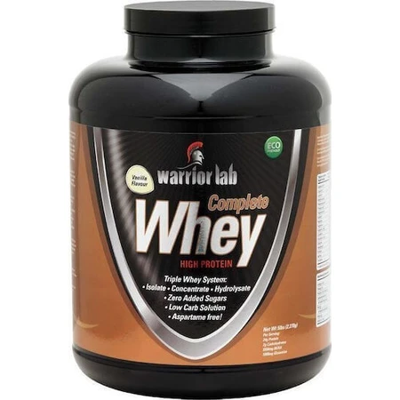 Warrior Lab Complete Whey Protein Сироватковий протеїн без глютену з ванільним смаком 1 кг: ціни та характеристики