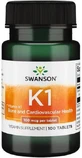 Swanson Vitamin K-1 Вітамін для здоров'я птахів 100мкг 100 таблеток