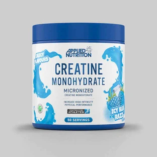 Прикладне харчування Creatine Monohydrate Micronised Creatine Monohydrate Frozen Blue Raspberry 250гр моногідрат креатину мікронізований