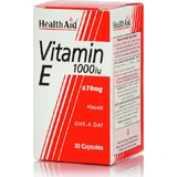 Health Aid Витамин Е для кожи и антиоксидантного действия 1000iu 670 мг 30 x 1 капсула