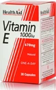 Health Aid Витамин Е для кожи и антиоксидантного действия 1000iu 670 мг 30 x 1 капсула