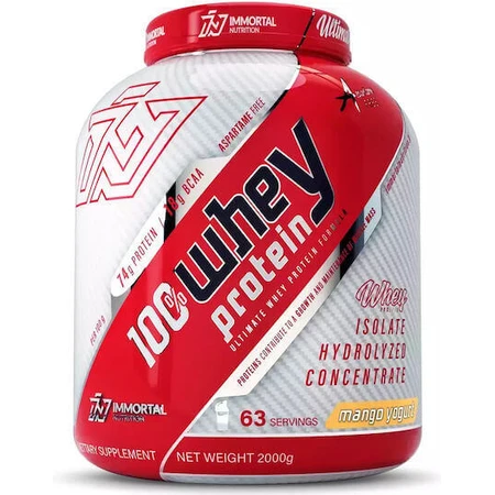 Immortal Nutrition 100% сывороточный протеин Сывороточный протеин с йогуртом со вкусом манго 2 кг: цены и характеристики