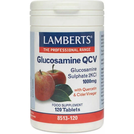 Lamberts Glucosamine Qcv 929mg Joint & Bone Health Supplement 120 tabs: цены и характеристики