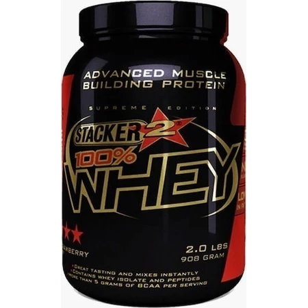 Stacker 2 Whey 100% сывороточный протеин со вкусом ванили 908 гр.: цены и характеристики