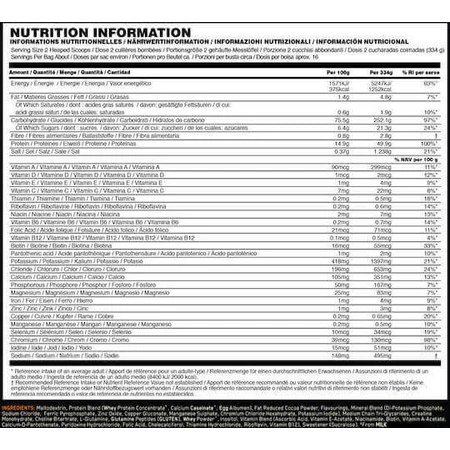 Optimum Nutrition Serious Mass Whey Protein с креатином и ванильным вкусом 5,455 кг: цены и характеристики