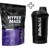 Biotech Usa Hyper Mass 6800г ванілі та Biotech Usa Wave Shaker 600мл чорний дим персоналізований набір