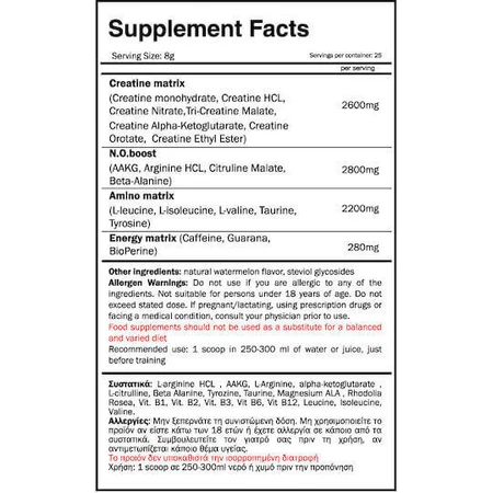 GoldTouch Nutrition Adreno Stack Pre Workout Supplement 200gr Lemon: цены и характеристики