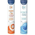 Quest Quest Quest Vitamin C 1000mg & Zinc + Electrolytes Полівітамінний комплекс Vitamin C 1000mg & Zinc + Electrolytes для зміцнення імунної системи: ціни та характеристики