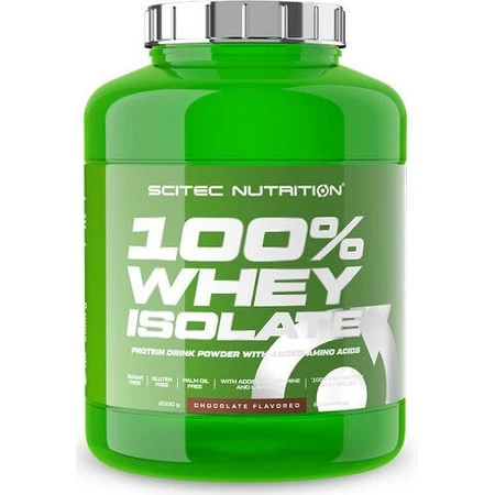 Scitec Nutrition 100% сироватковий ізолят Сироватковий протеїн без глютену зі смаком шоколаду 2 кг: ціни та характеристики