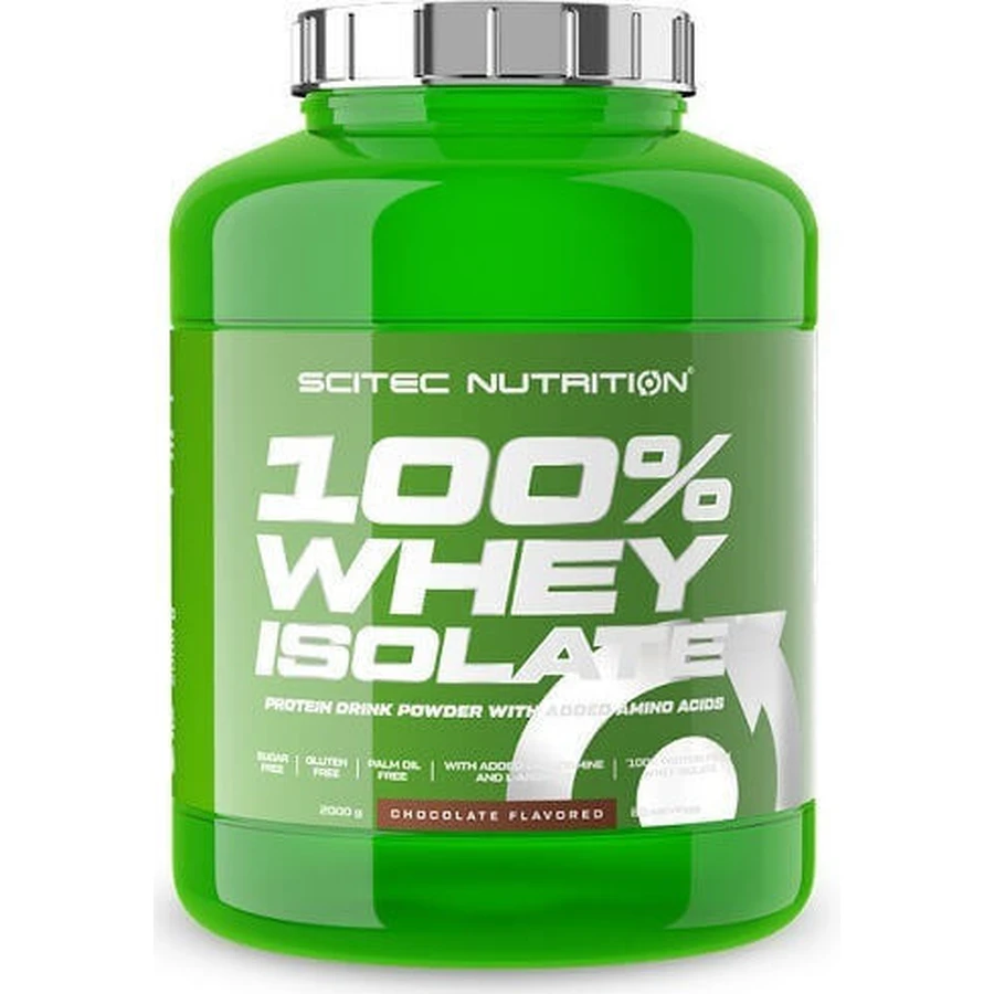 Scitec Nutrition 100% сироватковий ізолят Сироватковий протеїн без глютену зі смаком шоколаду 2 кг: ціни та характеристики