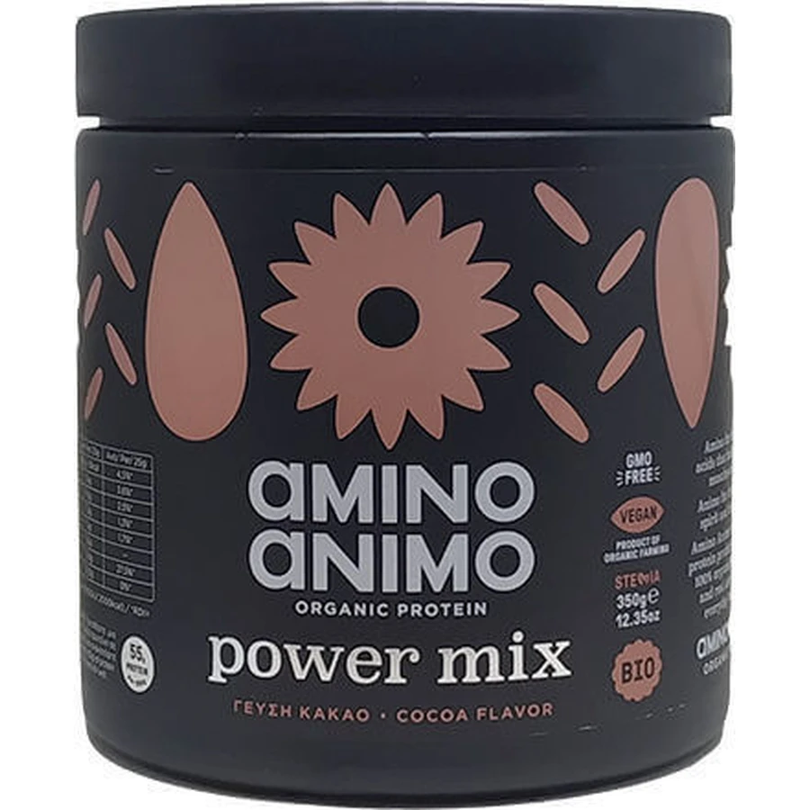 Physis Laboratory Amino Animo Animo Power Mix органический без глютена и лактозы со вкусом какао 350 гр.: цены и характеристики