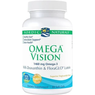 Nordic Naturals Омега Віжн 1460 мг 60 м'яких гелів
