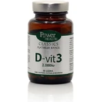 Вітамін D-Vit 3 для зміцнення імунітету та здоров'я яєць Power Of Nature Platinum Range D-Vit 3 2000iu 60 таблеток: ціни та характеристики