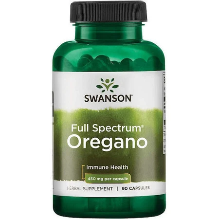 Swanson Full Spectrum Oregano 450mg 90 caps: цены и характеристики